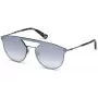 WEB EYEWEAR WE0193-08C Unisex taisnstūra saulesbrilles, Havana acetāta rāmis, brūnas polikarbonāta lēcas, UV400