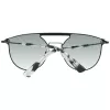 WEB EYEWEAR WE0193-13802Q Unisex saulesbrilles melns rāmis pelēkas lēcas 55mm
