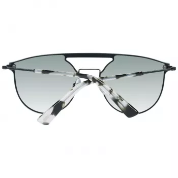 WEB EYEWEAR WE0193-13802Q Unisex saulesbrilles melns rāmis pelēkas lēcas 55mm