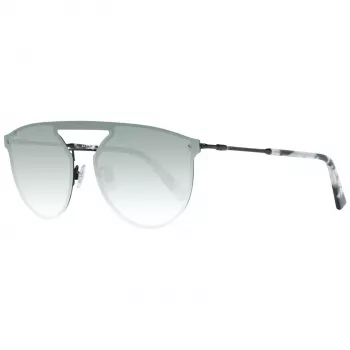 WEB EYEWEAR WE0193-13802Q Unisex saulesbrilles melns rāmis pelēkas lēcas 55mm