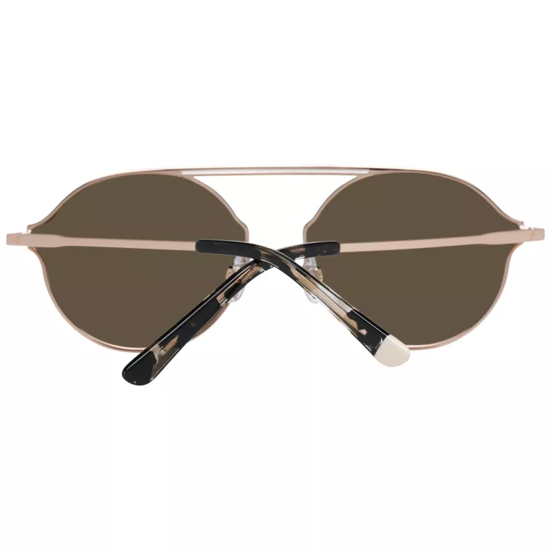 WEB EYEWEAR WE0198-5734G Unisex saulesbrilles - Melns acetāta rāmis, pelēkas nokrāsas lēcas, 57 mm