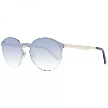 WEB EYEWEAR WE0203-0028X Unisex saulesbrilles Shield/Geometric Full Rim Melna Pelēka 135mm