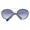 WEB EYEWEAR WE0225-5290W Unisex saulesbrilles, melns rāmis, pelēkas lēcas, 52/22/145 mm