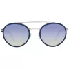WEB EYEWEAR WE0225-5290W Unisex saulesbrilles, melns rāmis, pelēkas lēcas, 52/22/145 mm