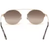 Web Eyewear WE0243-32G Unisex Pilot Saulesbrilles Zelta Rāmis Brūni Gradienta Lēcas UV400 58mm