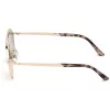 Web Eyewear WE0243-32G Unisex Pilot Saulesbrilles Zelta Rāmis Brūni Gradienta Lēcas UV400 58mm