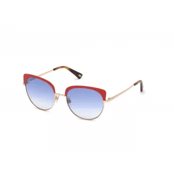 WEB EYEWEAR Sieviešu tauriņveida saulesbrilles WE0271-5532W Havana Acetāts Brūns Gradient UV400 55/18/140
