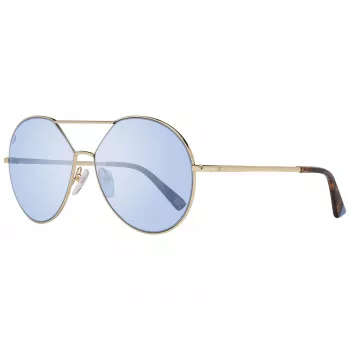WEB EYEWEAR Sieviešu kaķacs formas saulesbrilles WE0286-5730V Havana brūns gradients 57mm