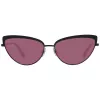 WEB EYEWEAR Sieviešu kvadrātveida acetāta saulesbrilles WE0272-5901Z - Melns rāmis, pelēkas lēcas 59mm
