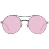 WEB EYEWEAR Sieviešu saulesbrilles WE0171-54016 Spīdīgi melns rāmis Dūmu pelēkas lēcas 54/21/135 mm