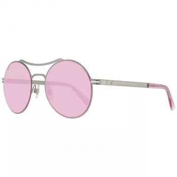 WEB EYEWEAR Sieviešu saulesbrilles WE0171-54016 Spīdīgi melns rāmis Dūmu pelēkas lēcas 54/21/135 mm