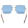 WEB EYEWEAR Sieviešu saulesbrilles WE0210-32V Havana/Brūnas Kvadrātveida Acetāts 57mm