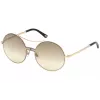 WEB EYEWEAR Sieviešu saulesbrilles WE0211-28G Zelts Metāla rāmis Brūnas gradienta lēcas 59mm