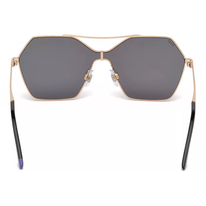 WEB EYEWEAR Sieviešu saulesbrilles WE0213-34Z Havana Brūns Bruņurupuča Acetāta Kvadrātveida Rāmis 59mm