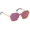 WEB EYEWEAR Sieviešu saulesbrilles WE0213-34Z Havana Brūns Bruņurupuča Acetāta Kvadrātveida Rāmis 59mm