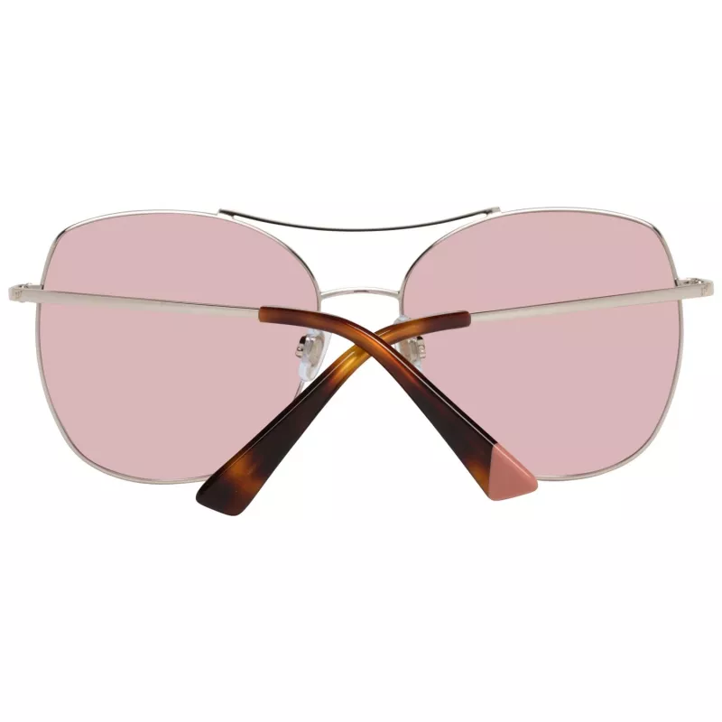 WEB EYEWEAR Sieviešu saulesbrilles WE0245-5828G Havana Brūna Gradienta Kvadrātveida Acetāts UV400