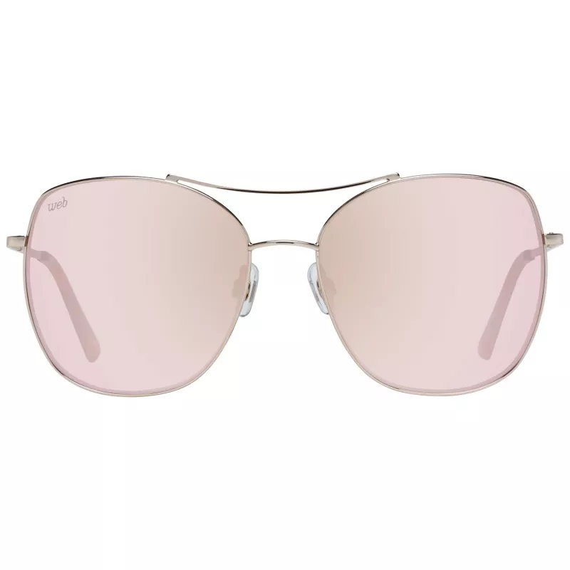 WEB EYEWEAR Sieviešu saulesbrilles WE0245-5828G Havana Brūna Gradienta Kvadrātveida Acetāts UV400