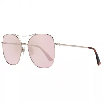 WEB EYEWEAR Sieviešu saulesbrilles WE0245-5828G Havana Brūna Gradienta Kvadrātveida Acetāts UV400