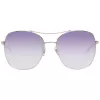WEB EYEWEAR Sieviešu saulesbrilles WE0245-5833Z - Brūns gradients taisnstūra acetāta rāmis