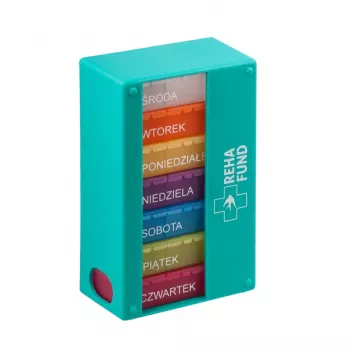 Nedēļas tablešu organizators 3 reizēm dienā RF-356 REHAFUND