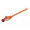 Wentronic 1,5m Cat6 STP RJ-45 uz RJ-45 tīkla kabelis, oranžs (95582)