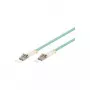 Wentronic 10m LC-LC OM3 Duplex Multimode Fiber Patch Cable, Blue 95755