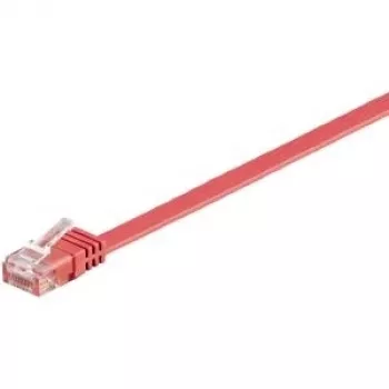 Wentronic 96400 1m Cat6 U/UTP sarkans tīkla savienojuma kabelis