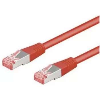Wentronic CAT 6-150 LC SSTP PIMF 1,5m sarkans RJ-45 uz RJ-45 vīriešu/vīriešu ar zelta pārklājumu Gigabit Ethernet tīkla kabelis 95571