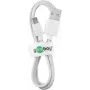 WENTRONIC Goobay 38665 USB 2.0 kabelis, USB-A tēviņš uz Micro-USB B tēviņš, 0,5 m, balts