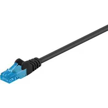 Wentronic Goobay 55415 Cat6a U/UTP tīkla savienojuma kabelis, RJ45, 30 m, melns