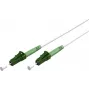 WENTRONIC Goobay 59586 OS2 vienmoda optiskās šķiedras savienojuma kabelis LC/APC uz LC/APC, 3 m, balts, LSZH