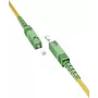 Wentronic Goobay 59640 OS2 vienmoda optiskās šķiedras savienojuma kabelis, SC/APC uz SC/APC, 3 m, dzeltens