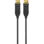 Wentronic Goobay 64869 DisplayPort aktīvais optiskais kabelis 50 m melns
