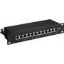WENTRONIC Goobay 93793 Cat6 S/UTP tīkla kabelis, RJ45, 1m, melns