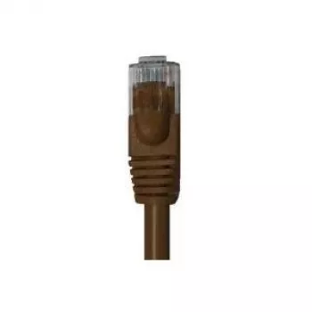 Wentronic Goobay CAT 6 plakans tīkla kabelis, U/UTP, tumši brūns, 0,5 m, varš 95889