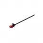 Wentronic Goobay CAT 6 slaids savienojuma kabelis, U/UTP, melns, 7,5 m, varš 93729