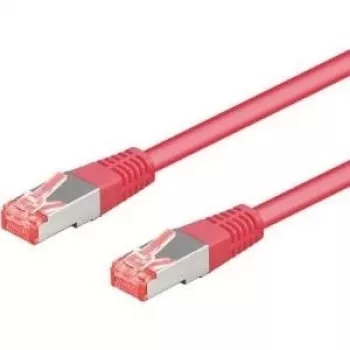 Wentronic Goobay CAT 6a S/FTP savienojuma kabelis, fuksija, 1 m, LSZH, varš 93682
