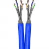 Wentronic Goobay CAT 7A Dupleksa Tīkla Kabelis S/FTP PiMF Zils - Vara Vadītājs CU AWG 22/1 (75716)