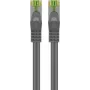 WENTRONIC Goobay CAT 8.1 S/FTP tīkla kabelis, RJ45, 0,5m, pelēks (61124)