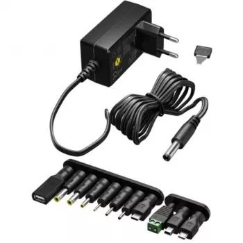 Wentronic Goobay Micro USB lādētājs 1 A, melns, 1,5 m kabelis – kompakts sienas barošanas bloks viedtālruņiem un mazām ierīcēm (49529)