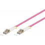 Wentronic LC-LC OM4 Dupleksais Daudzmodu Šķiedras Savienojuma Kabelis, 50/125µm, LSZH, Rozā 95940