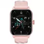 WEOFLY Active Smartwatch Pink 1.85 inch TFT LCD Bluetooth 5.2 IP68 Heart Rate SpO2 Sleep Tracker 100+ Sports Modes 280mAh Magnetic Charging Silicone Strap