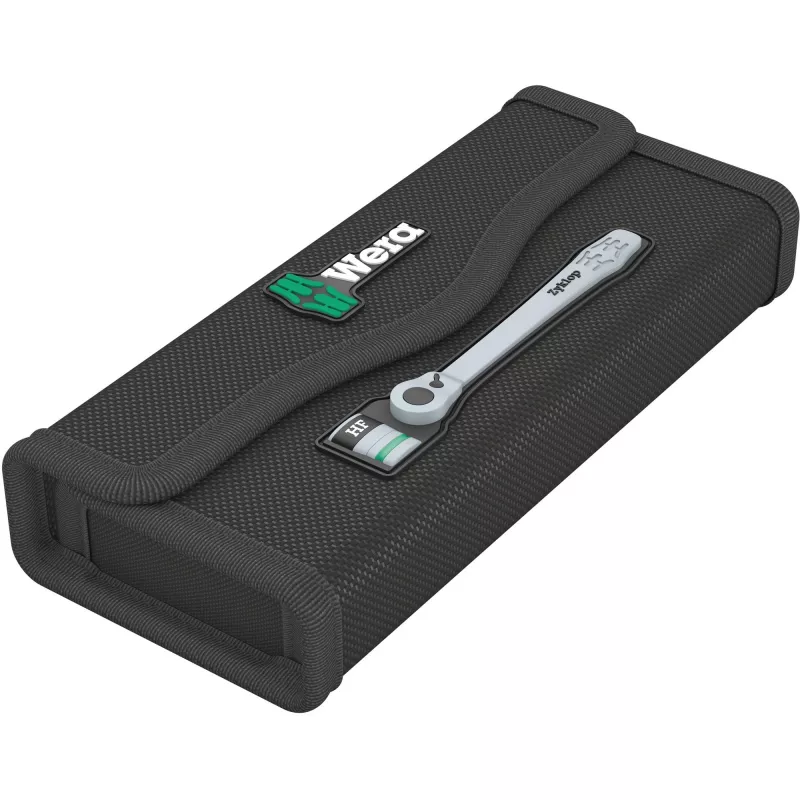 Wera 8100 SA 12 HF Zyklop 1/4 collu piedziņas metrisko galviņu komplekts, 13 daļas ar noturēšanas funkciju, 05003756001