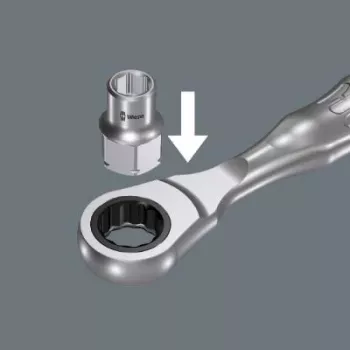 Wera 950 SPKL Hex-Plus L-atslēga ar lodveida galu, 6 mm, hroma vanādija tērauds, BlackLaser apdare 05003669001