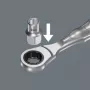 Wera 950 SPKL Hex-Plus L-atslēga ar lodveida galu, 6 mm, hroma vanādija tērauds, BlackLaser apdare 05003669001