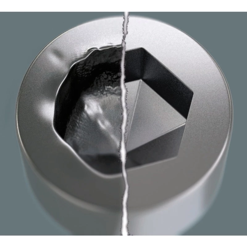Wera Bit-Safe 61 Universal 1, 1/4 collu sešstūra piedziņa, 61 detaļu uzgaļu komplekts ar triecienu absorbējošiem uzgaļiem un universālo uzgaļu turētāju 05057122001