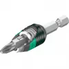 Wera Bit-Safe 61 Universal 1, 1/4 collu sešstūra piedziņa, 61 detaļu uzgaļu komplekts ar triecienu absorbējošiem uzgaļiem un universālo uzgaļu turētāju 05057122001