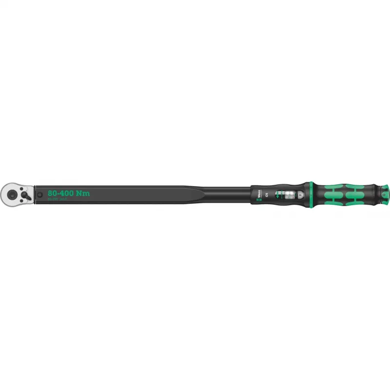 Wera Click Torque C 5 Torque Wrench - 1/2 inch Square Drive, 25-250 Nm
