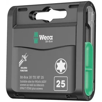 WERA Set Bit-Box 20 TX HF, TX 20mm, 20 pcs Würth