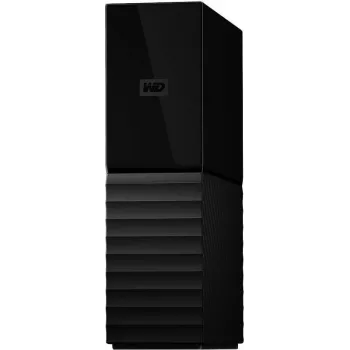 Western Digital My Book 6TB USB 3.0 galda ārējais cietais disks ar aparatūras šifrēšanu un automātisko dublēšanu - melns WDBBGB0060HBK